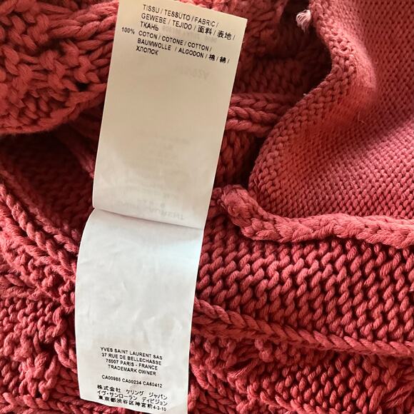 SAINT LAURENT PARIS: Men's Knit Cardigan - S - Picture 8 of 8